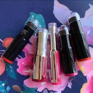 Bundle of full size givenchy lipsticks